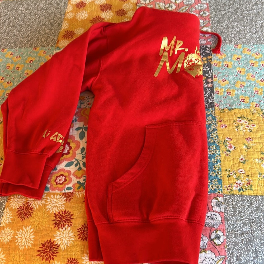 Hoodie Pullover Women’s Small Red EUC - Picture 7 of 8
